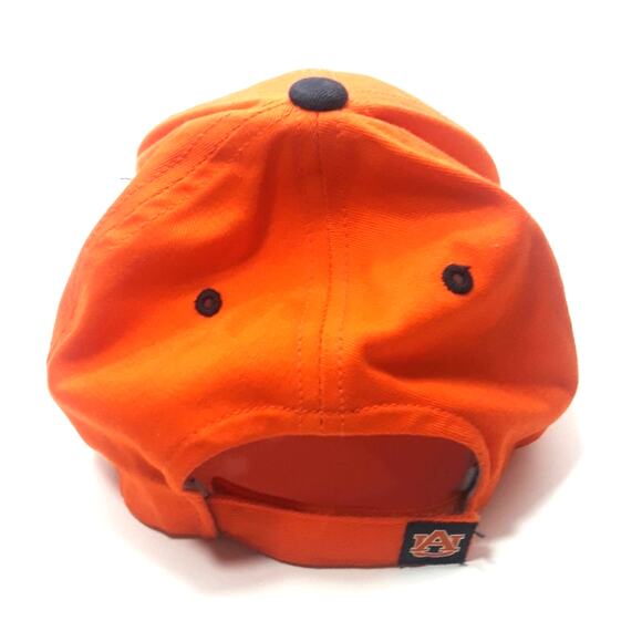 Auburn University War Eagle Tiger 100% Cotton Orange Captivating Headgear Cap - Picture 5 of 11